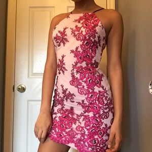 Floral, Classy, Bodycon Dress